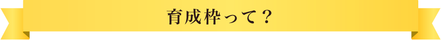 育成枠って？